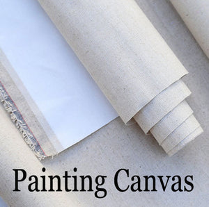 5m Linen Blend Primed Blank Canvas For artist Painting Coarse-grained Oil Painting Canvas Linen Oil Painting Canvas
