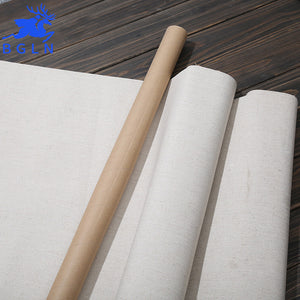 BGLN 10m Linen Blend Primed Blank Canvas For Painting High Quality Layer Oil Painting Canvas 10m One Roll ,28/38/48/58 Width