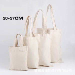 Free shipping Cotton Canvas Shoulder Bag Eco Shopping Tote blank canvas shopping bag for DIY painting promotional gift bag