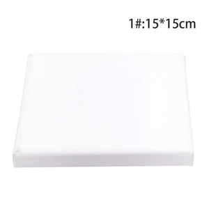 Painting Canvas Blank Cotton Canvas Panels Square Mounted Art Artist Boards Painting Tool Craft